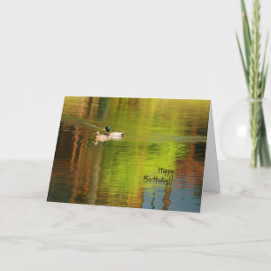 Mallard Pair - Cartão de Aniversário