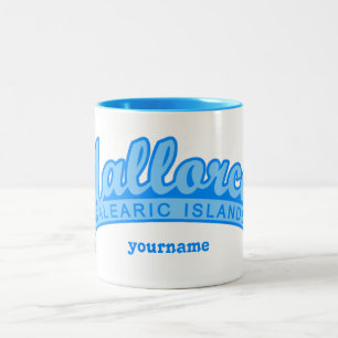 MALLORCA Espanha personalizada de canecas monográf