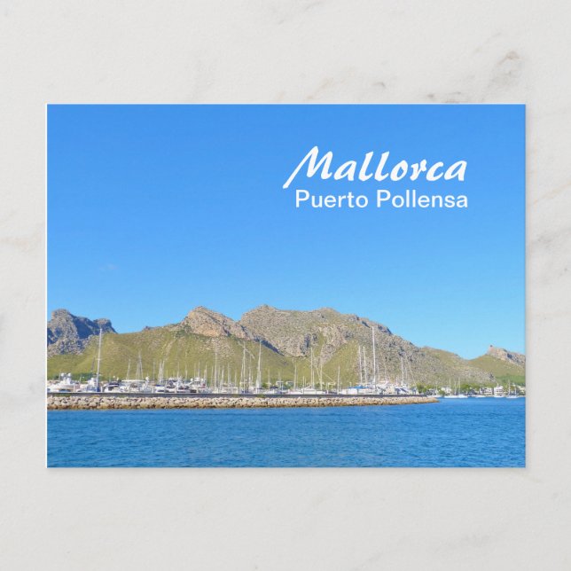 Mallorca, Puerto Pollensa - Cartão postal (Frente)