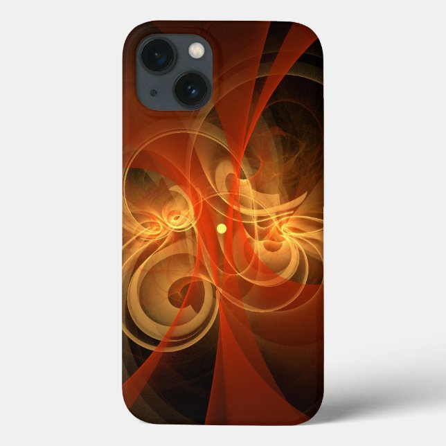 Malning Magic Abstrato Art iPhone 6 Case (Verso)
