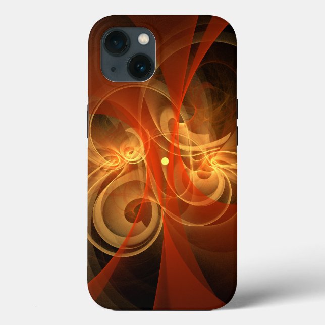 Malning Magic Abstrato Art iPhone 6 Case (Verso)