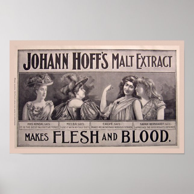 Malt Extract Health Poster (Frente)