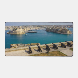 Malta Valletta Saluting Battery Grand Harbor
