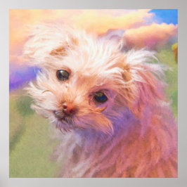 Maltês Rescut Puppy Day 1 "THE WEE ONE" Poster