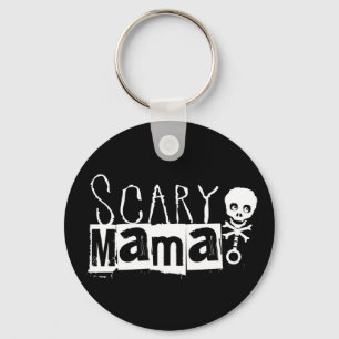 Mama assustador Chaveiro