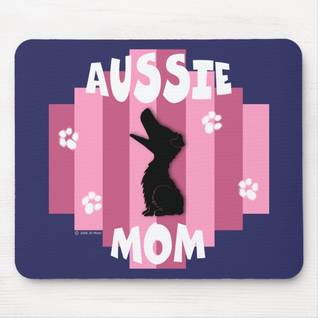 Mamã australiana Mousepad (Frente)