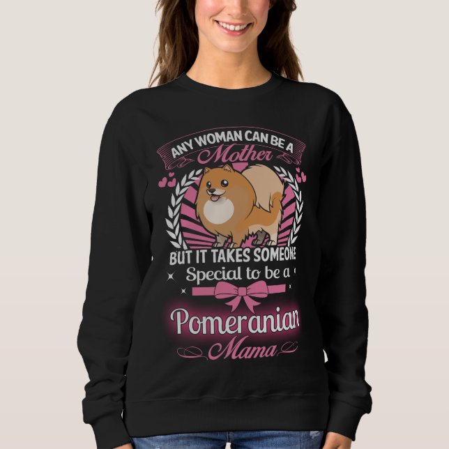 Mama Camisa de Pomeranian (Frente)
