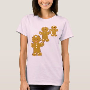 Mama camiseta do biscoito do Natal