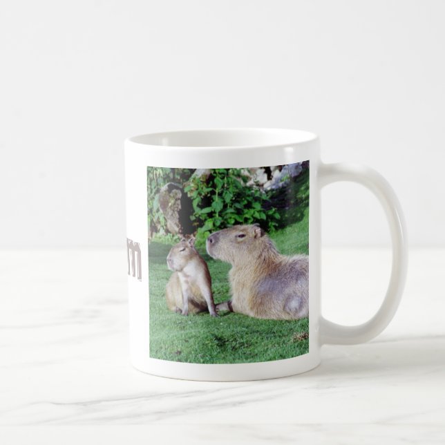 Mamã do Capybara e caneca do filho (Direita)