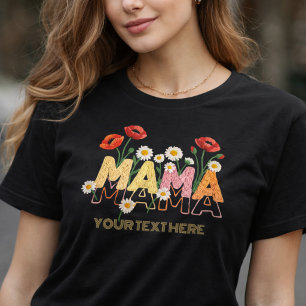 Mama Floral Dia das Mães Nome Personalizado Papoul