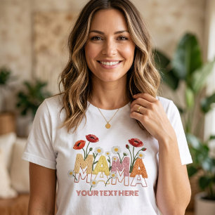 Mama Floral Dia das Mães Nome Personalizado Papoul