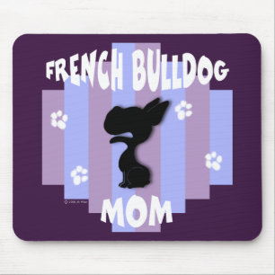 Mamã Mousepad do buldogue francês