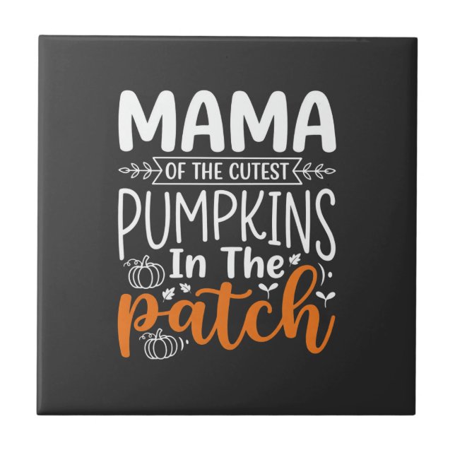 Mama Pumpkins Patch Design de Halloween_1 (Frente)