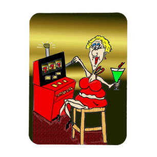 MAMA QUENTE SLOT MACHINE 7' AFORTUNADO ÍMÃ DE S