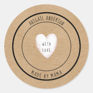 Mama russa - Etiqueta de Almoço Personalizado para