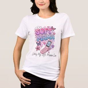 Mama Soft Y2K Design Retrô Fofo Estética Mãe Kaw