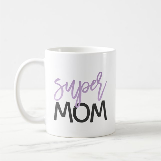 Mamã super: Caneca (Esquerda)