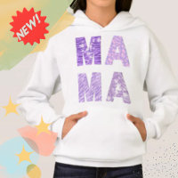 MAMA – Zebra Amor com Listras Roxas e Sombra