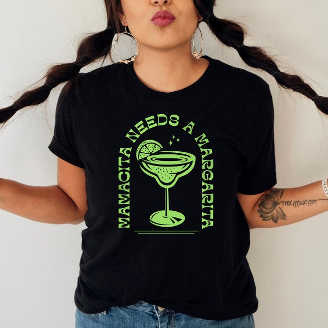 Mamacita Precisa De Uma Camisa Margarita Cinco De  (Criador carregado)