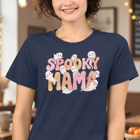 Mamãe Assustadora Fantasma Fofo de Halloween