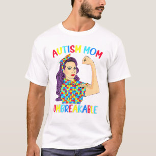 Mamãe camisa Inseparável Autismo