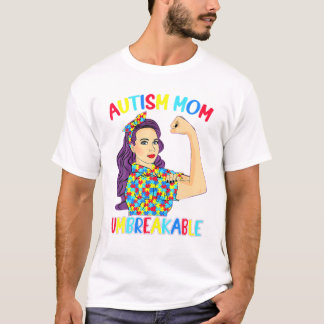 Mamãe camisa Inseparável Autismo
