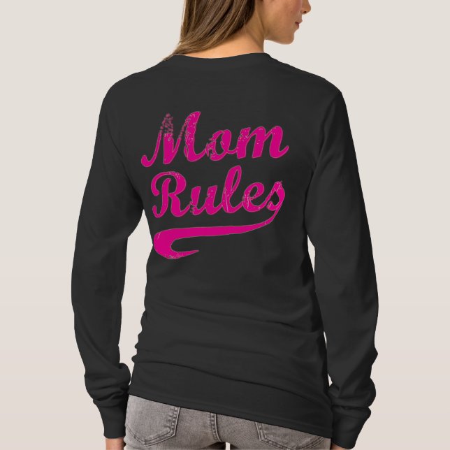 Mamãe Costuma Dizer Camiseta Engraçada (Verso)