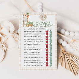 Mamãe crescida localmente ou jogo de Chá de fralda