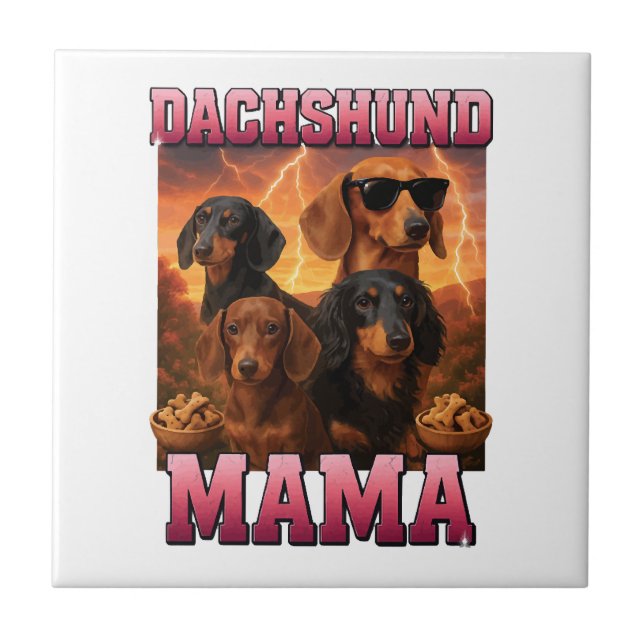 Mamãe Dachshund (Frente)