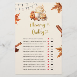 Mamãe de Abóbora ou Jogos de Pai