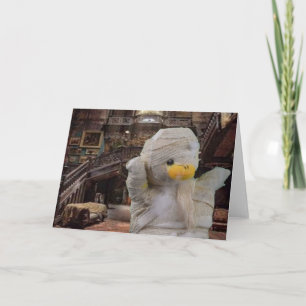 Mamãe de Halloween. Cartão de Saudação