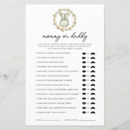 Mamãe de roupa de boho-branca ou jogo de Chá de fr