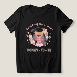 Mamãe de Urso de Pelúcia Rosa 