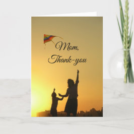 Mamãe E Criança Com Cartão De Morte