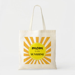 Mamãe é minha bolsa de Tote Sunshine