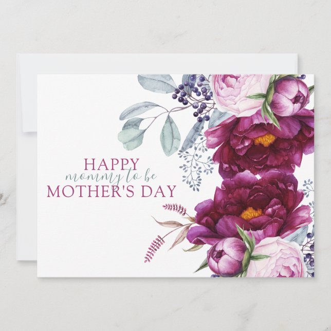 Mamãe Elegante A Ser Floral (Frente)