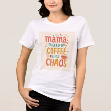 Mamãe Energizada por Café e Caos Rascunho Tendênci