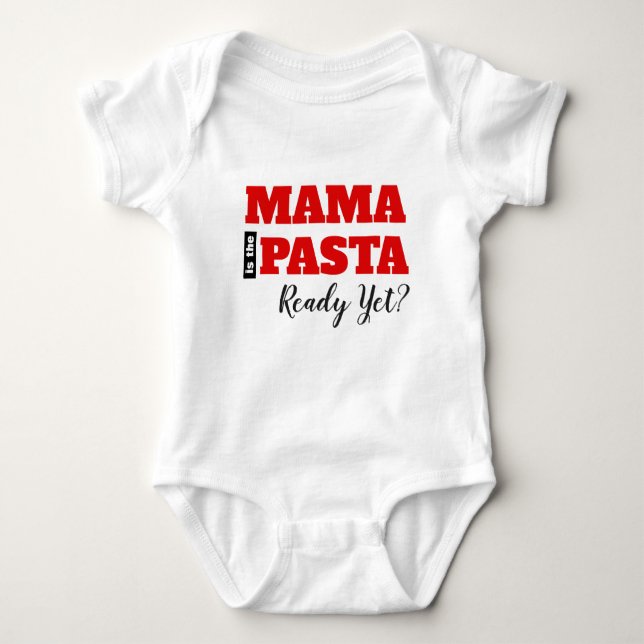 Mamãe Está Pronta Ainda? Camiseta (Frente)