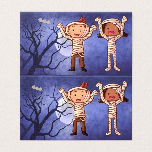 Mamãe fantasia bonitinha cartografia para crianças (Exterior Desdobrado)