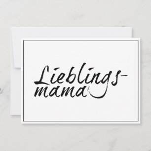 Mamãe favorita
