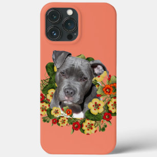 Mamãe floral pitbull