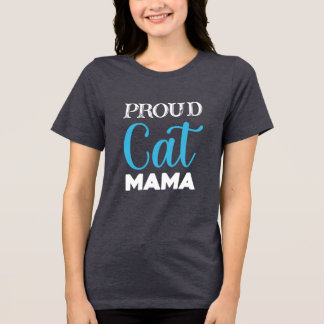 Mamãe Gato Orgulhosa - Camiseta Gato-Lover para Mu
