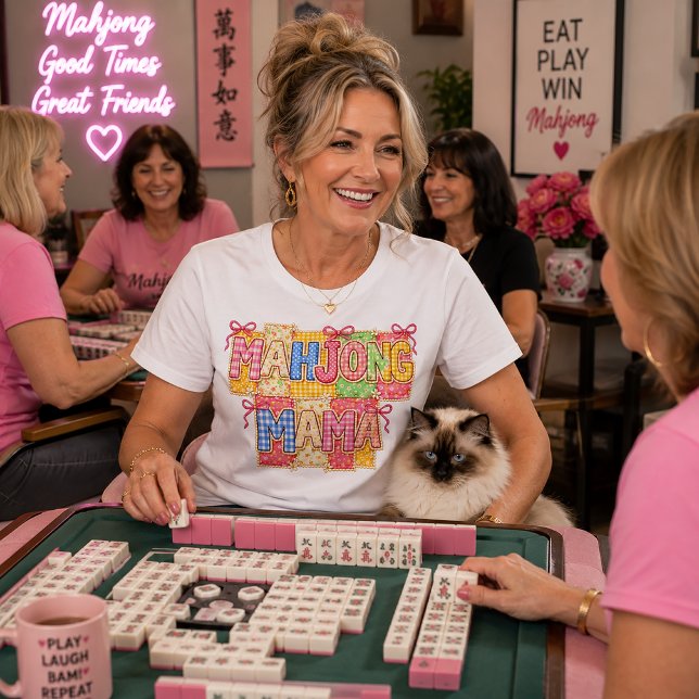 Mamãe Mahjong em Falso Patchwork  (Criador carregado)