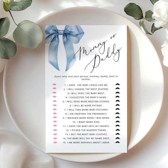 Mamãe ou Pai Arco Azul Adivinhe quem joga (Criador carregado)