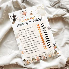 Mamãe ou Pai, Convidado Halloween Que Jogo