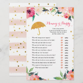 Mamãe ou Pai Dourada Floral de abril