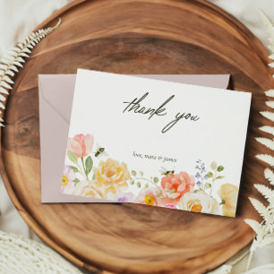 Mamãe para Bebê, Cartões de agradecimentos plano d