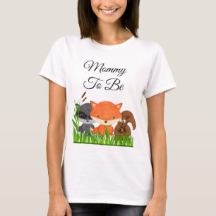 Mamãe para ser Camisa de Maternidade do Woodland