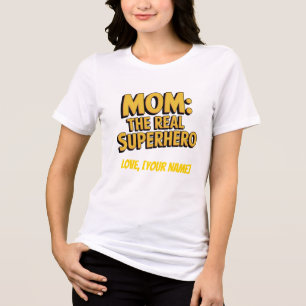 Mamãe Personalizada A Verdadeira Super-Heroína dia
