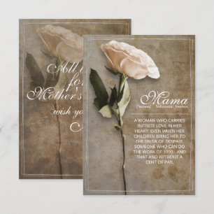 Mamãe - simplesmente insubstituível - vintage